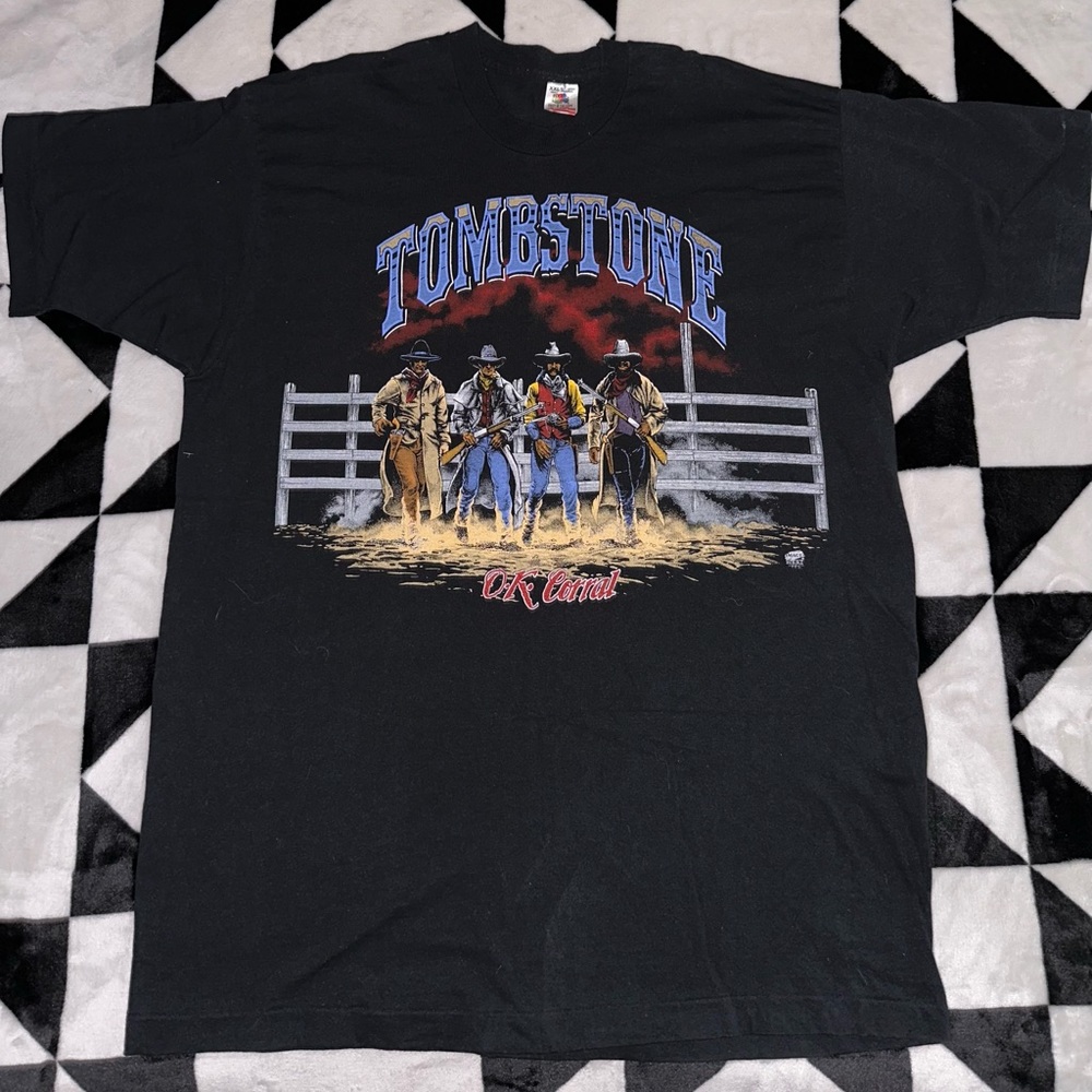 Vintage 1995 Tombstone Movie Promo Tee